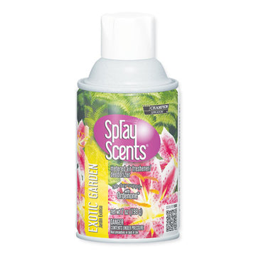 Chase Products Sprayscents Metered Air Fresheners, Exotic Garden Scent, 7 Oz Aerosol Spray, 12-carton freeshipping - TVN Wholesale